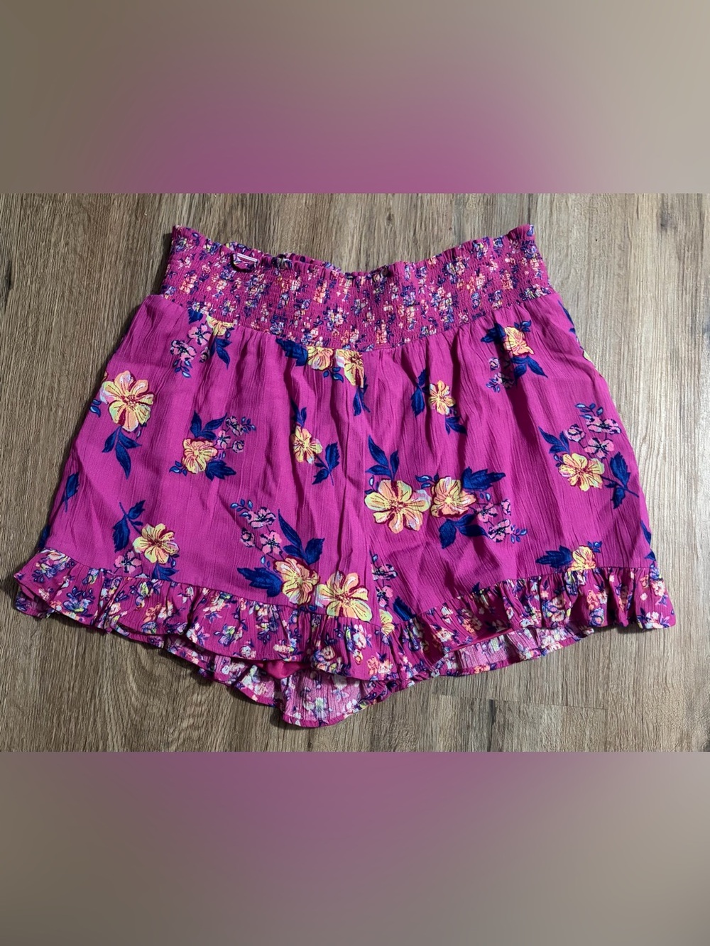 Justice Classic Floral Shorts - Size - XL (16/18)